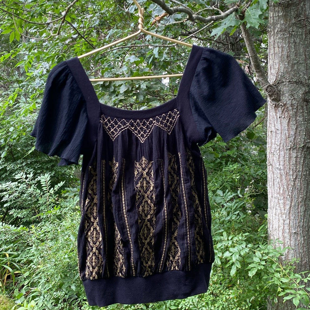 free people boho shirt